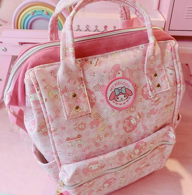 Pink Baby Bun Rucksack