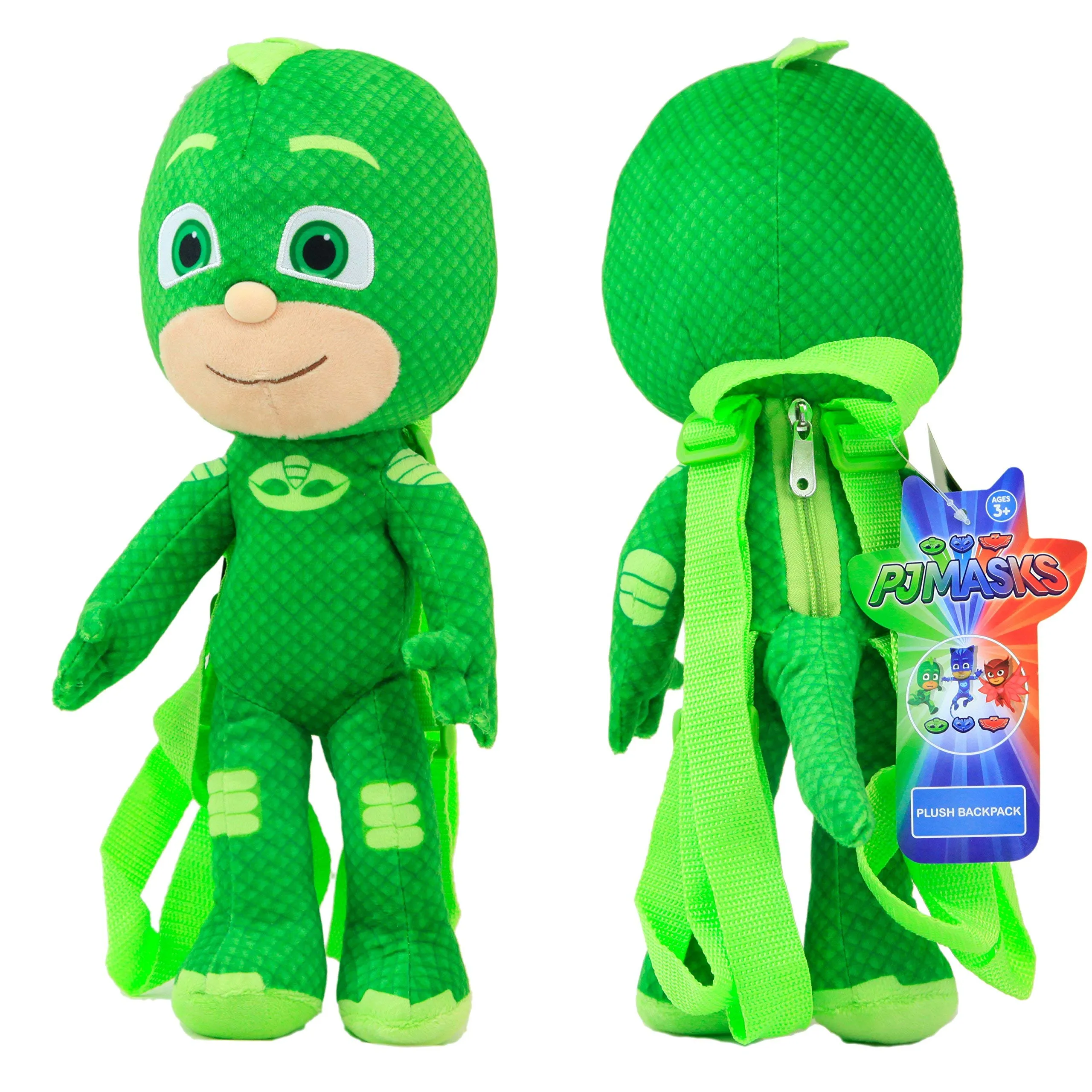 PJ Mask Plush Backpack Gekko