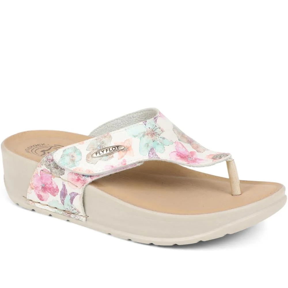 Platform Toe-Post Sandal - FLY37077 / 323 986