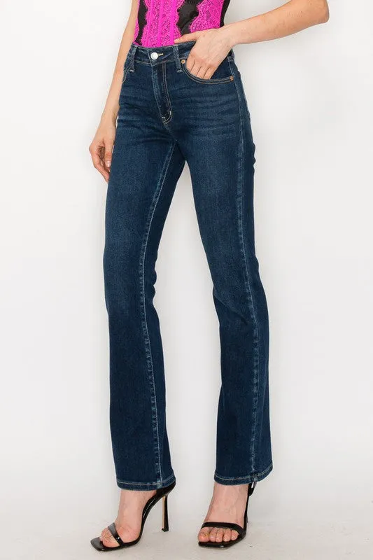 Plus Allison High Rise Skinny Bootcut Jeans