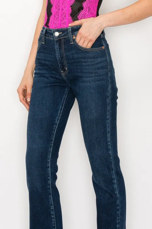 Plus Allison High Rise Skinny Bootcut Jeans