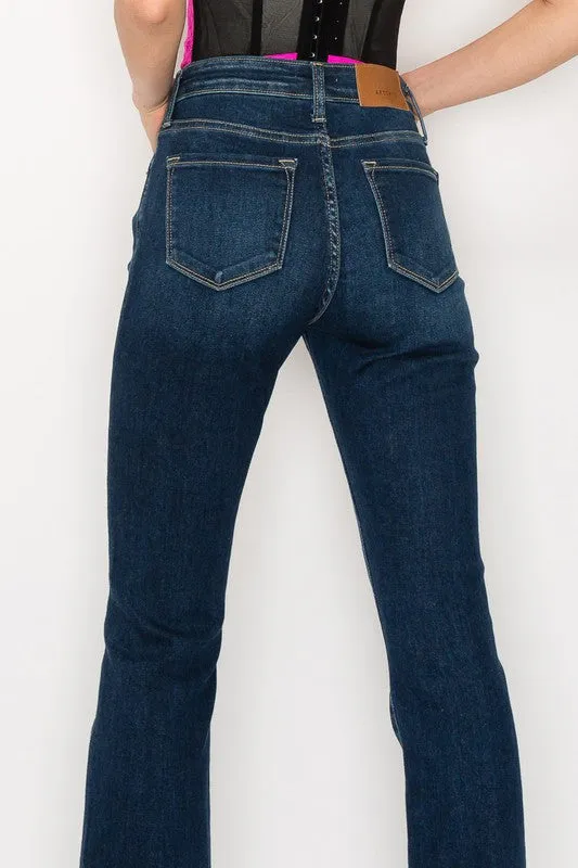 Plus Allison High Rise Skinny Bootcut Jeans