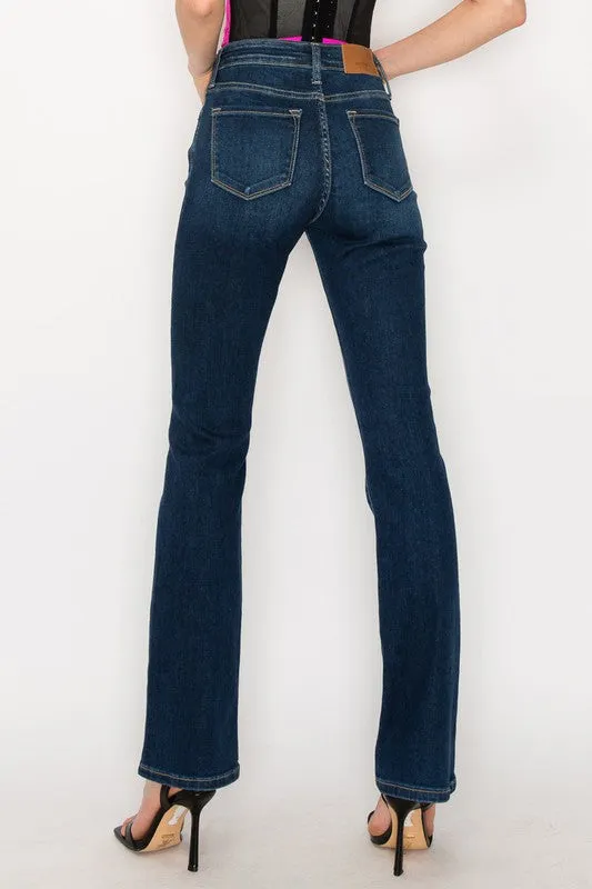 Plus Allison High Rise Skinny Bootcut Jeans