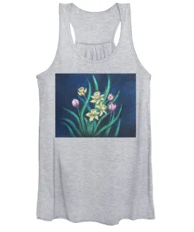 Plush Blooms ~ Women's Tank Top