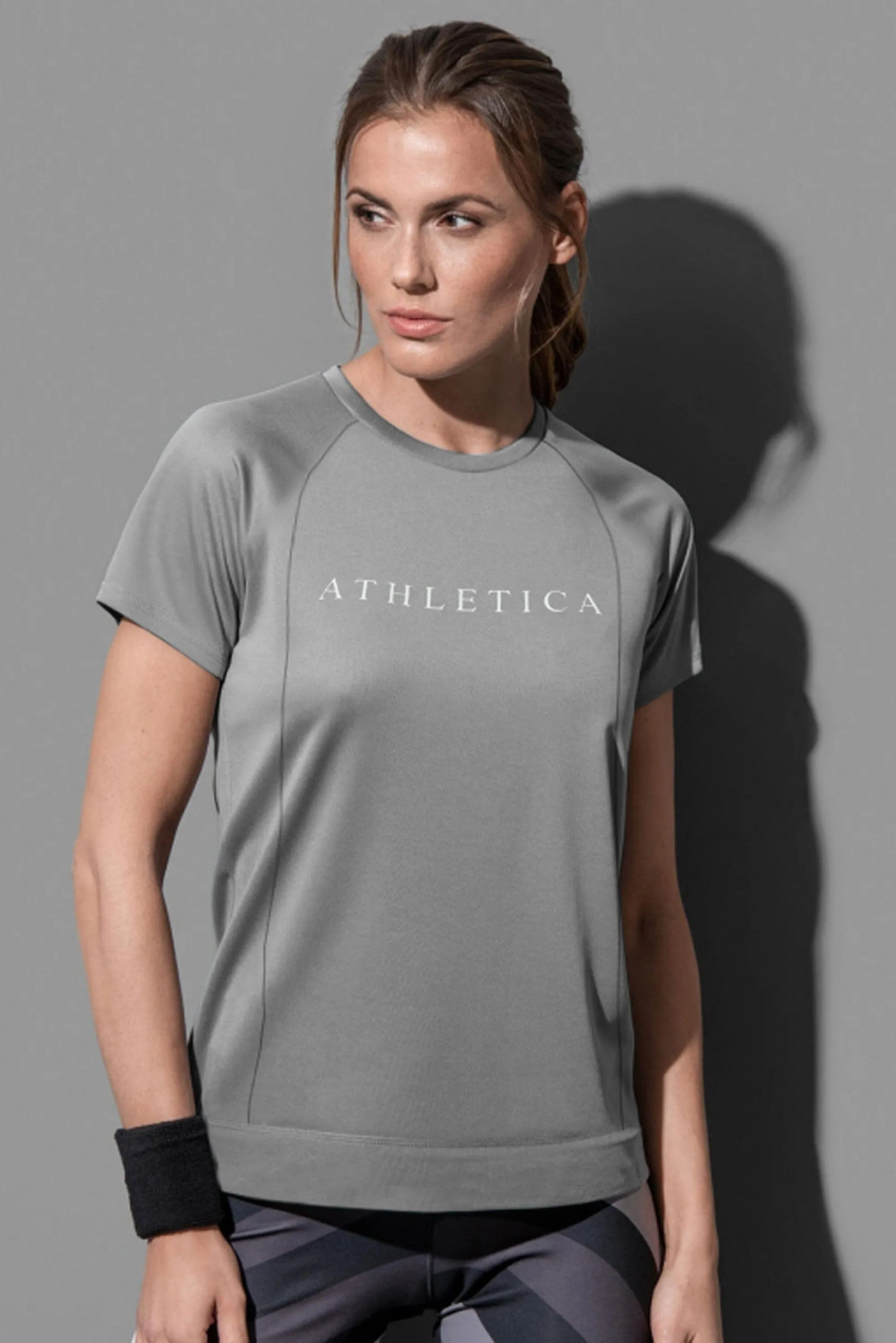 Polo Athletica Women's Raglan Sleeve Activewear Tee Shirt