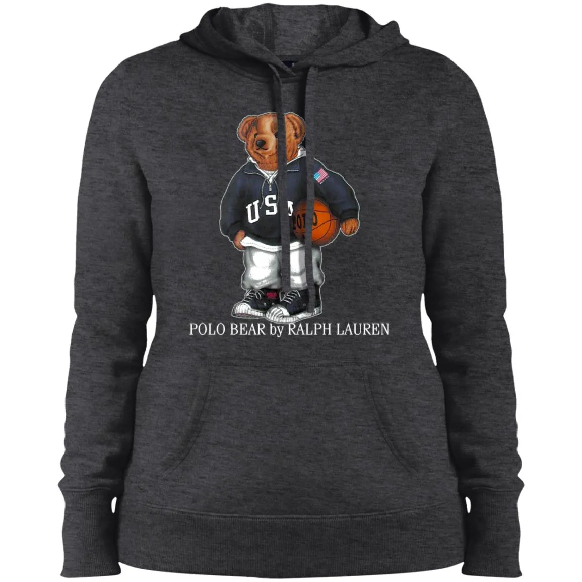 Polo Bear Ralph Lauren Shirt Women Hooded Sweatshirt