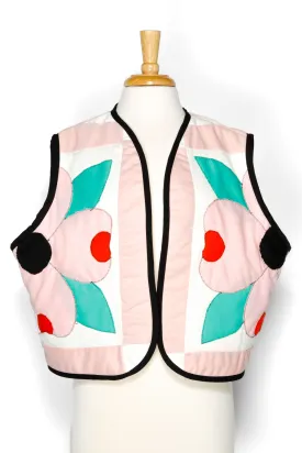 Poly Floral Bloom Vest (X-Large)