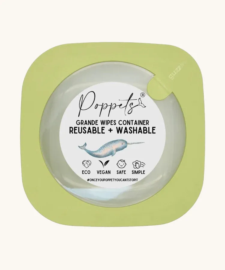 Poppets Reusable Baby Wipes Container