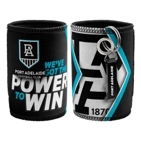 Port Adelaide Can Cooler & Opener Pack