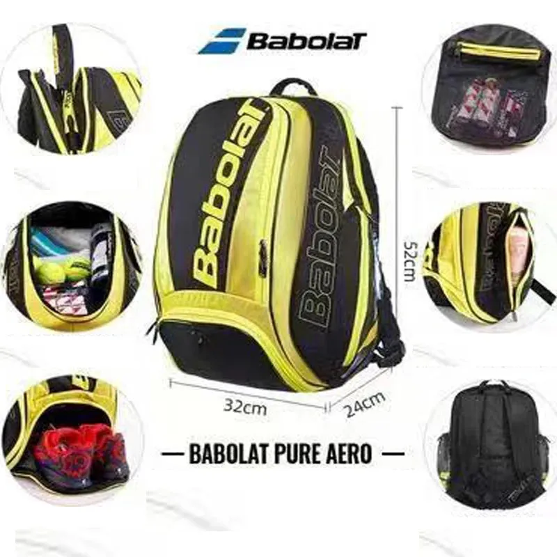 Portable Oxford BABOLAT Tennis Racket Backpack