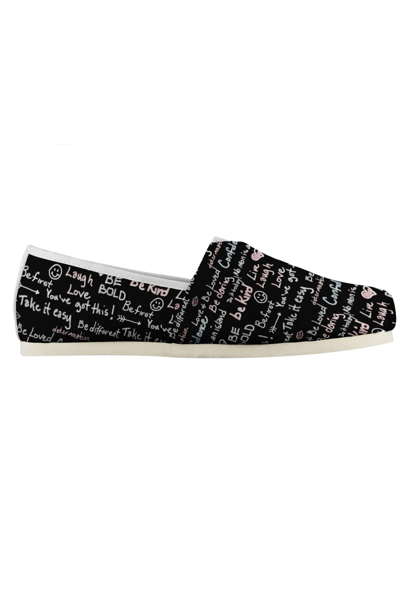 Positive Affirmations Slip On Shoes