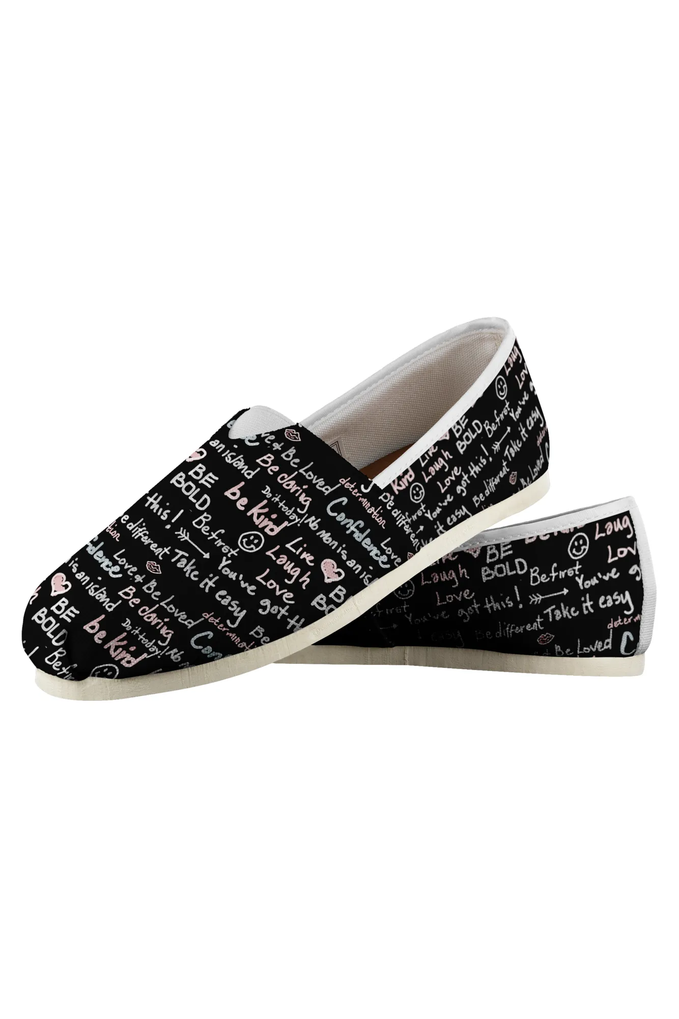 Positive Affirmations Slip On Shoes