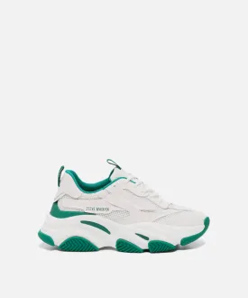 Possession Sneaker - White / Emerald