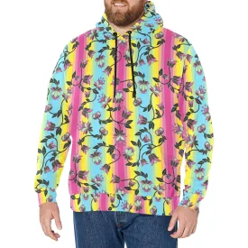 Powwow Carnival Men's Long Sleeve Fleece Hoodie