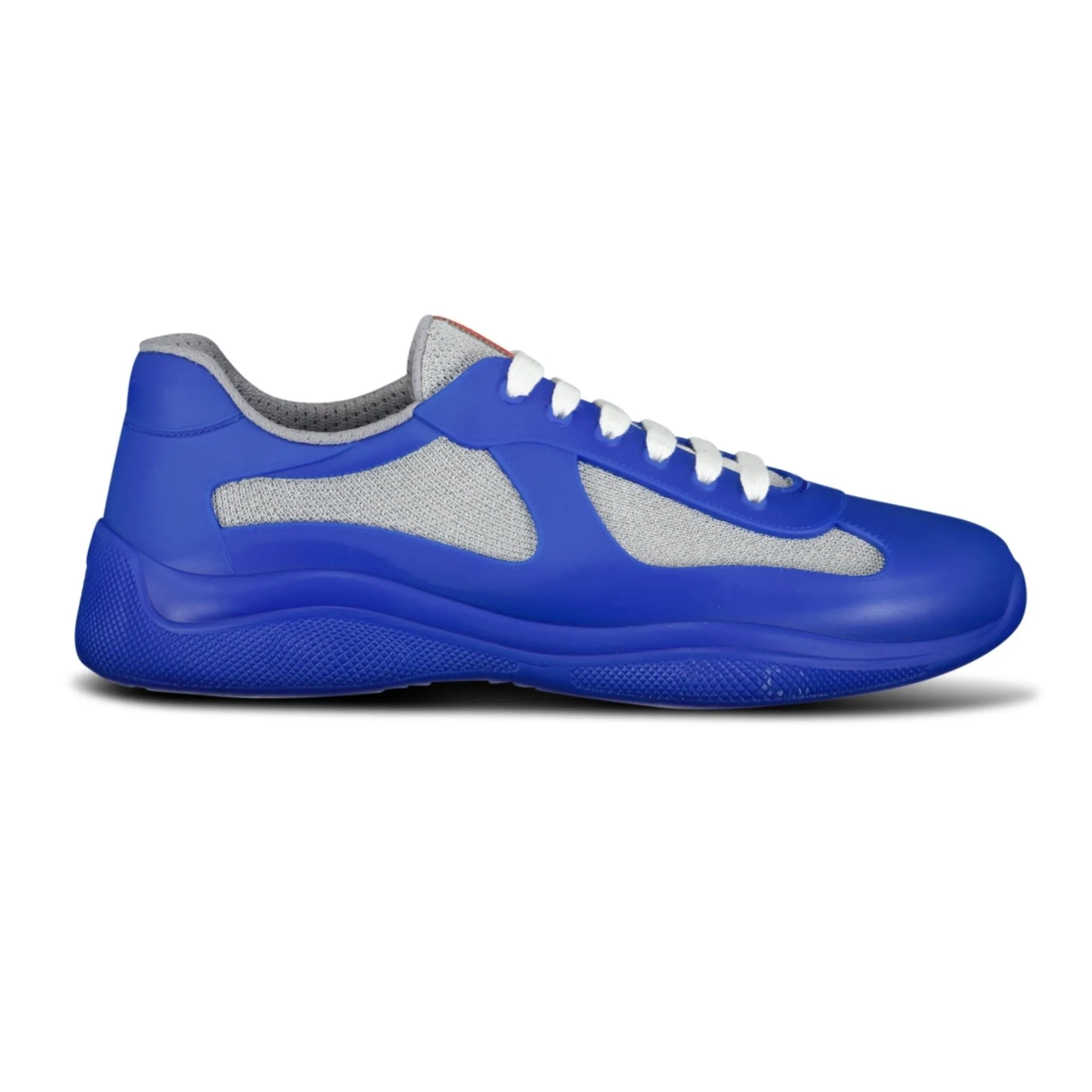 Prada Americas Cup Bike Fabric Sneakers Blue