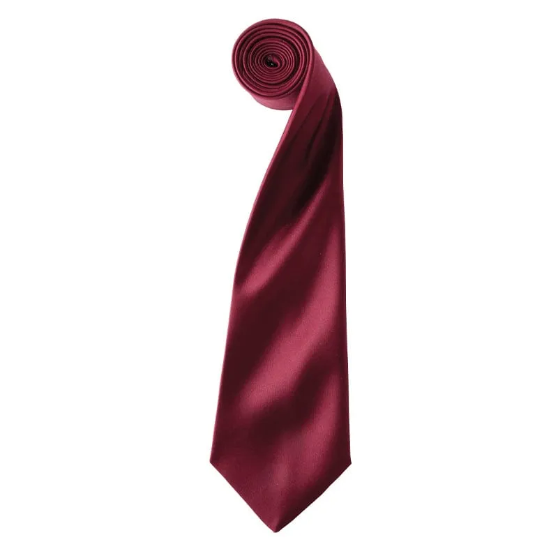 Premier Colours Satin Tie PR750