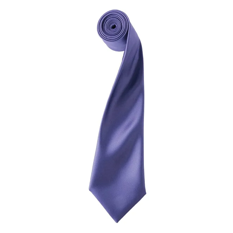 Premier Colours Satin Tie PR750