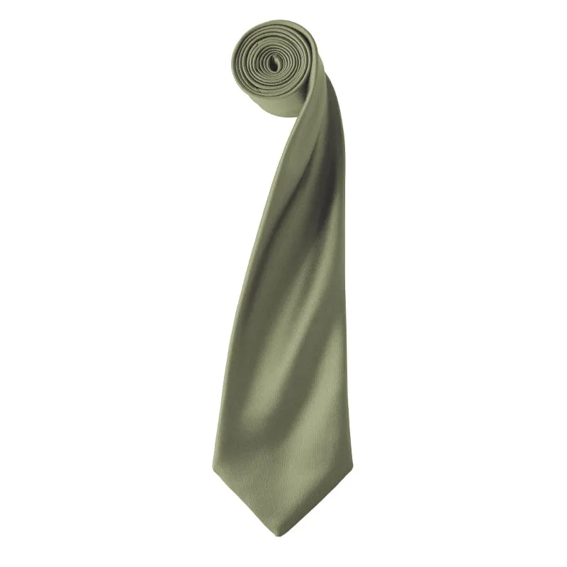 Premier Colours Satin Tie PR750