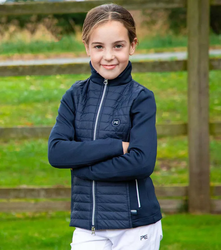 Premier Equine Mini Elena Kids Hybrid Riding Jacket (boys and girls)