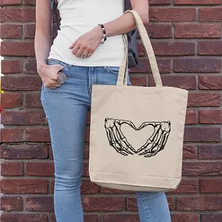 Premium Cotton Canvas Tote Bag- Bone White