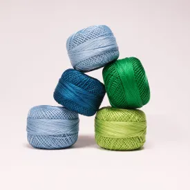 Presencia Perle Cotton #12 - Cool Color Options