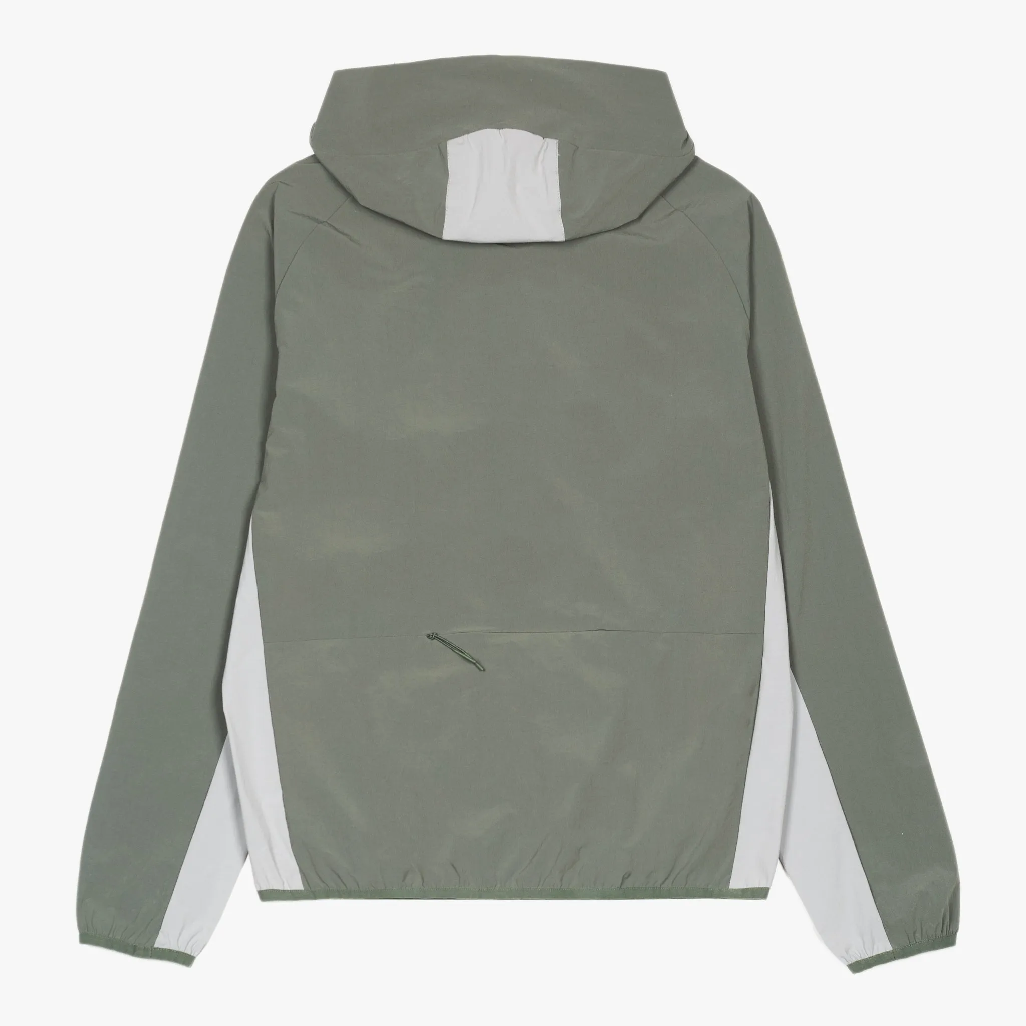 Price Hooded Windbreaker (Sage/Grey/White)