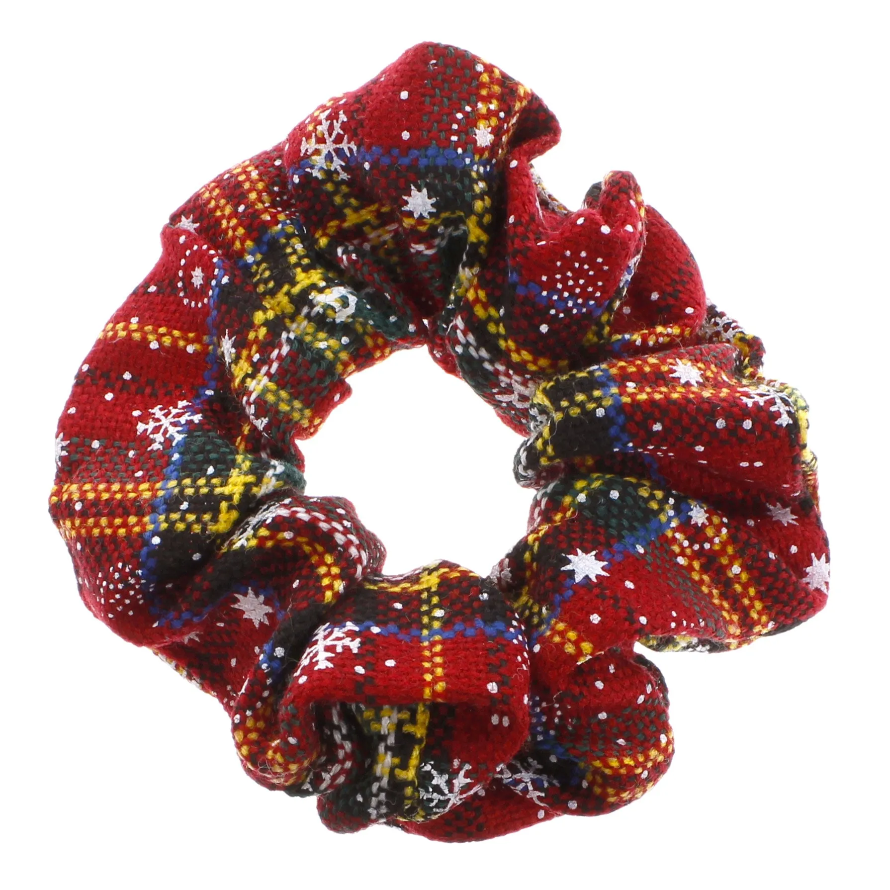 Printed Fabric Hair Scrunchie