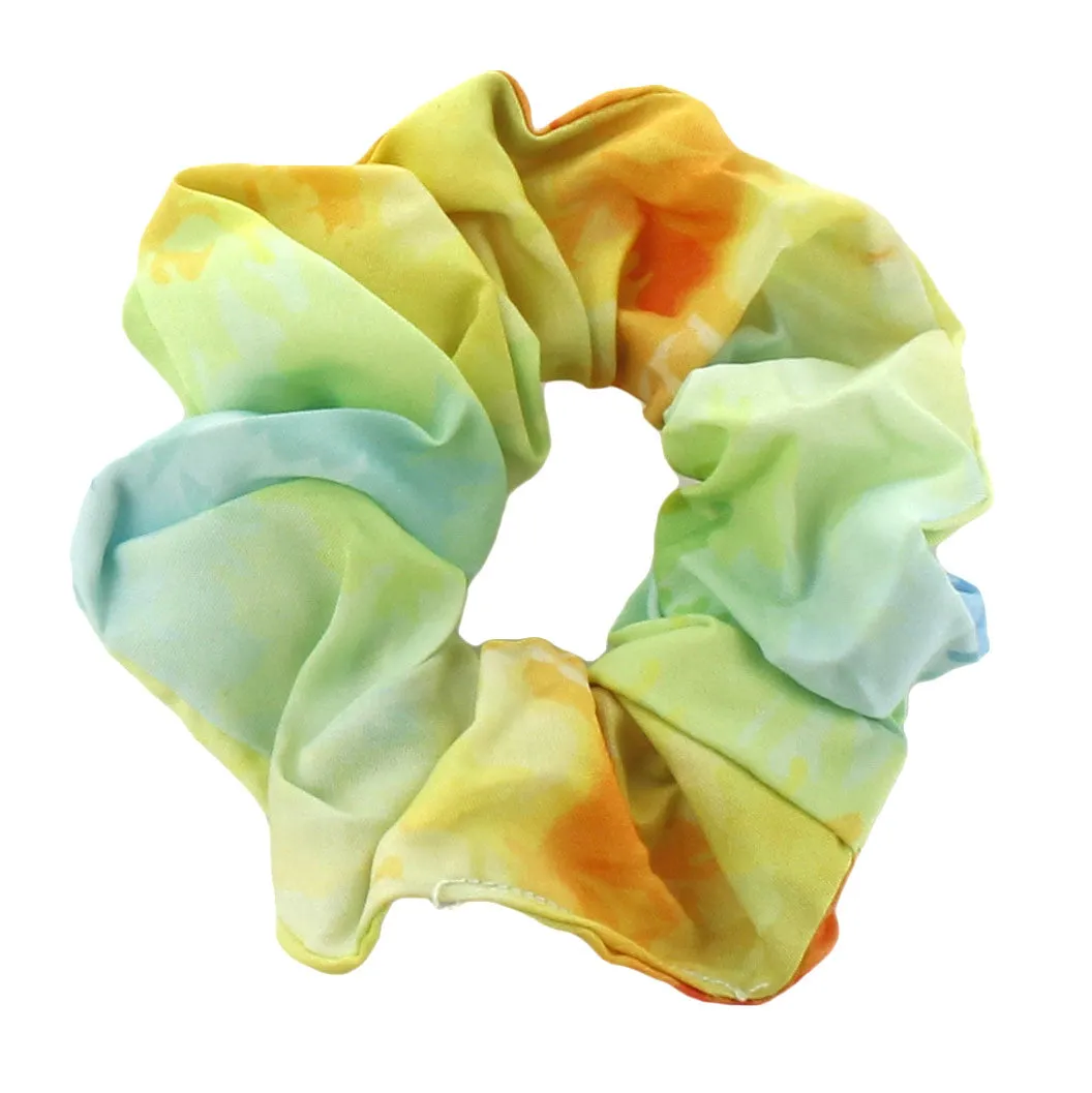 Printed Fabric Hair Scrunchie