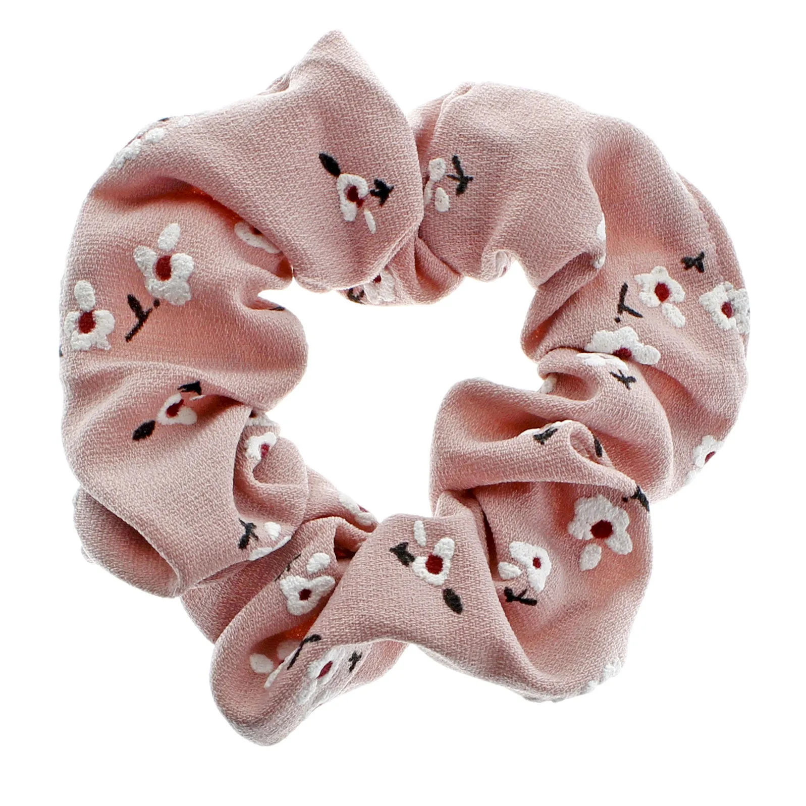 Printed Fabric Hair Scrunchie