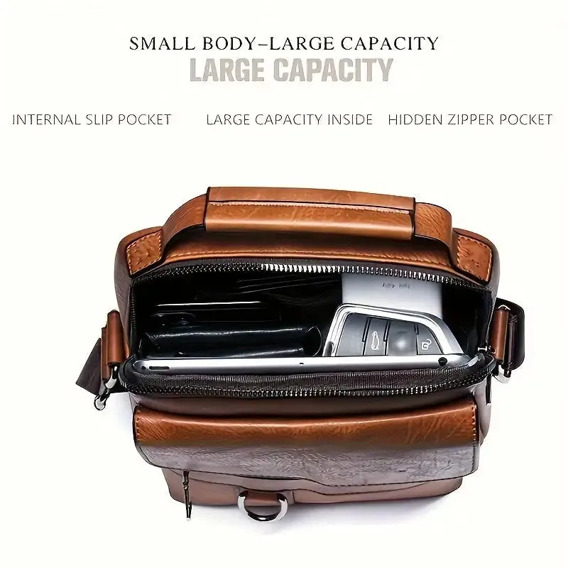 Professional and Stylish Compact Men's  Messenger Bag