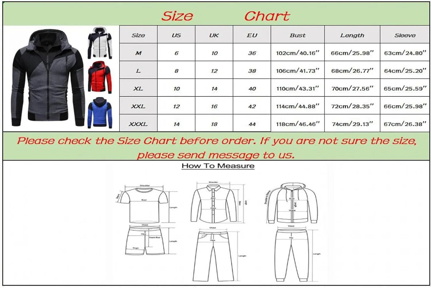 Professional title: Men's Colorblock Hoodies for Workout and Sport - Zip Up Athletic Jackets