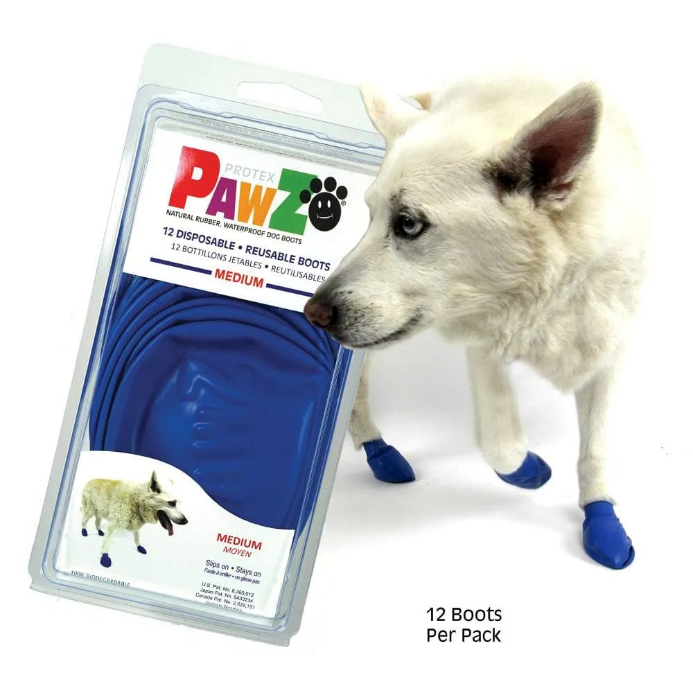 Protex Pawz Rubber Boots - Medium (Blue)