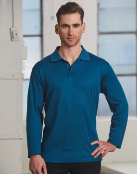 [PS35] Men's Cotton Back Truedry L/S Polo