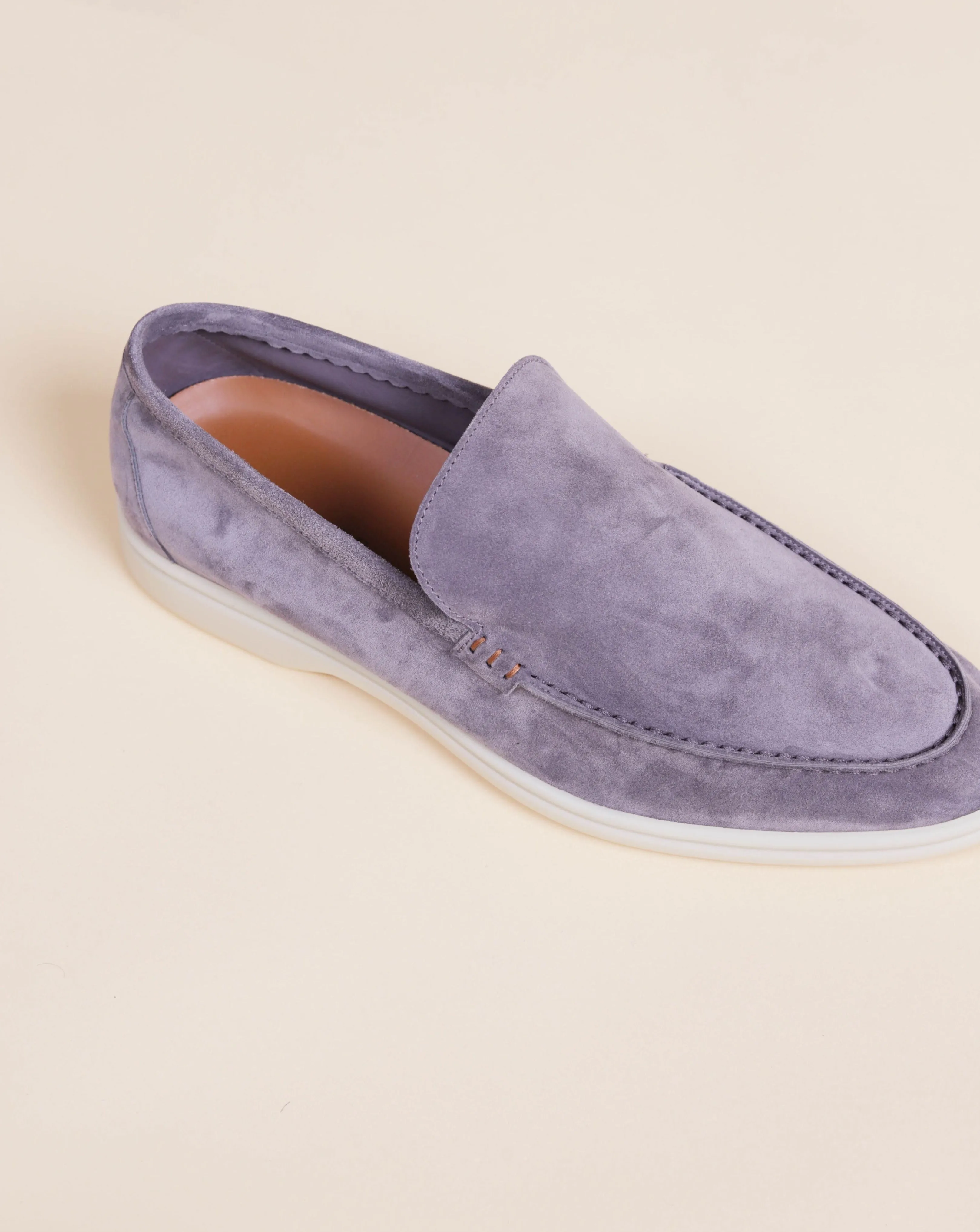 PSM092S LOAFER SUEDE GREY