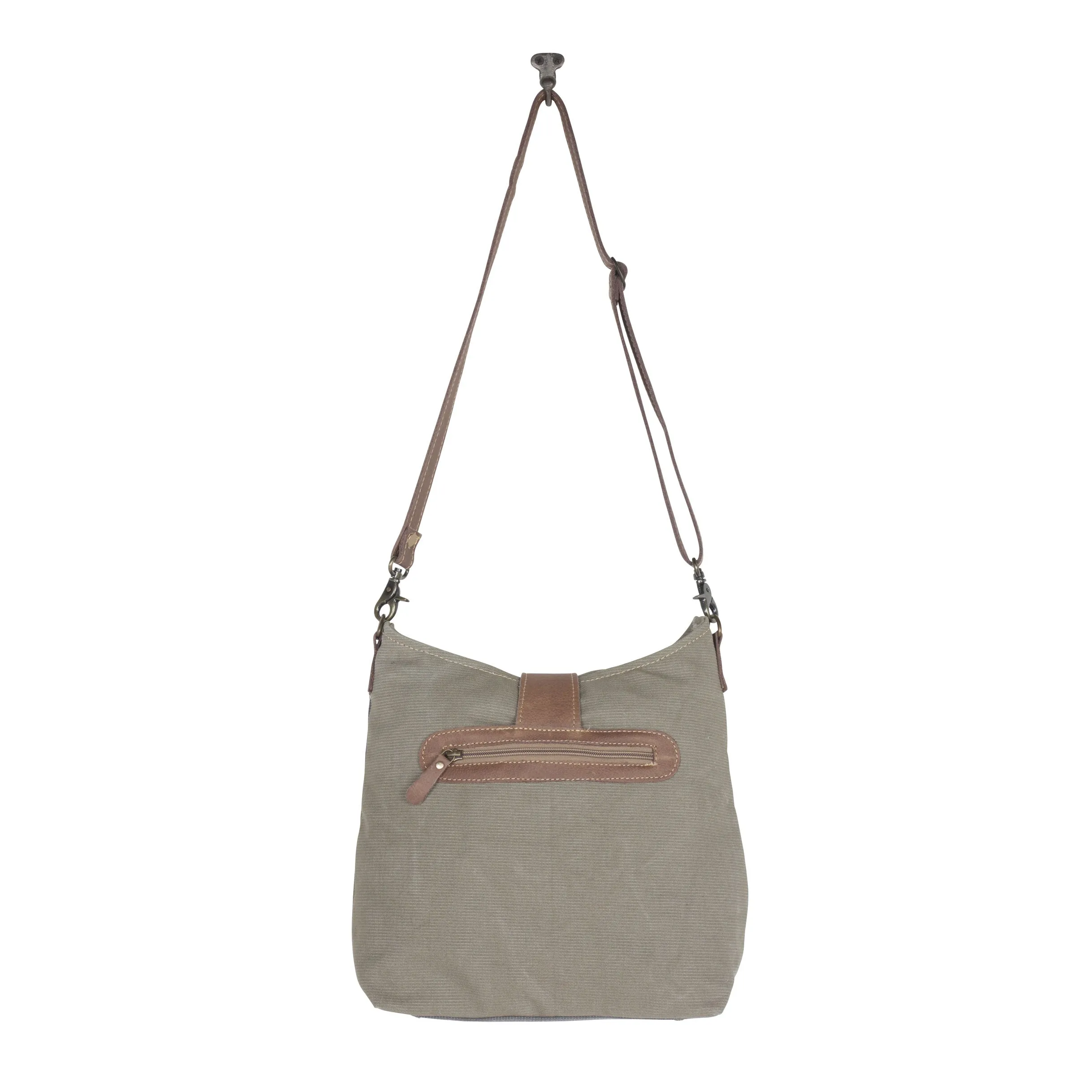 Psychedelic Gray Shoulder Bag