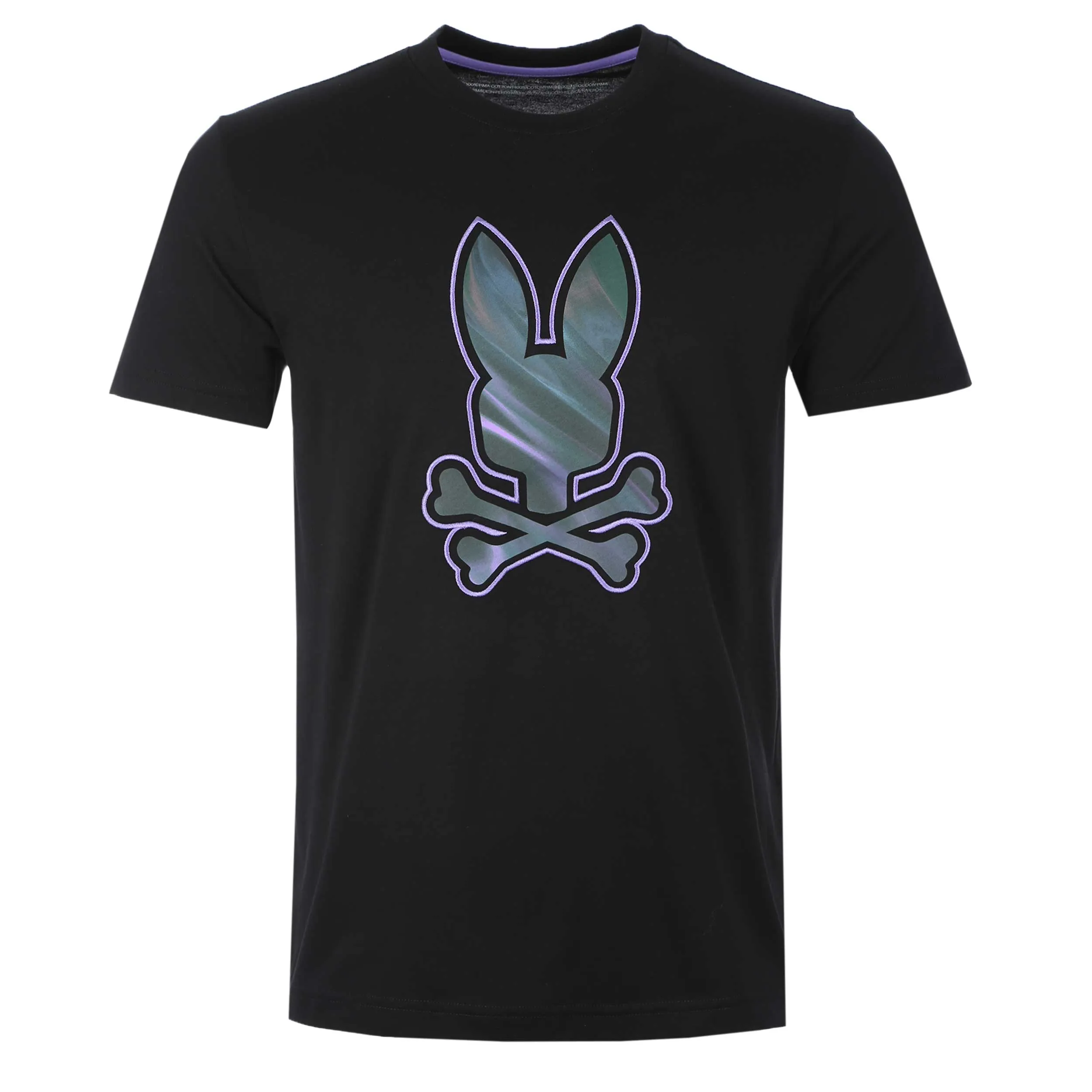 Psycho Bunny Longbridge Graphic T-Shirt in Black