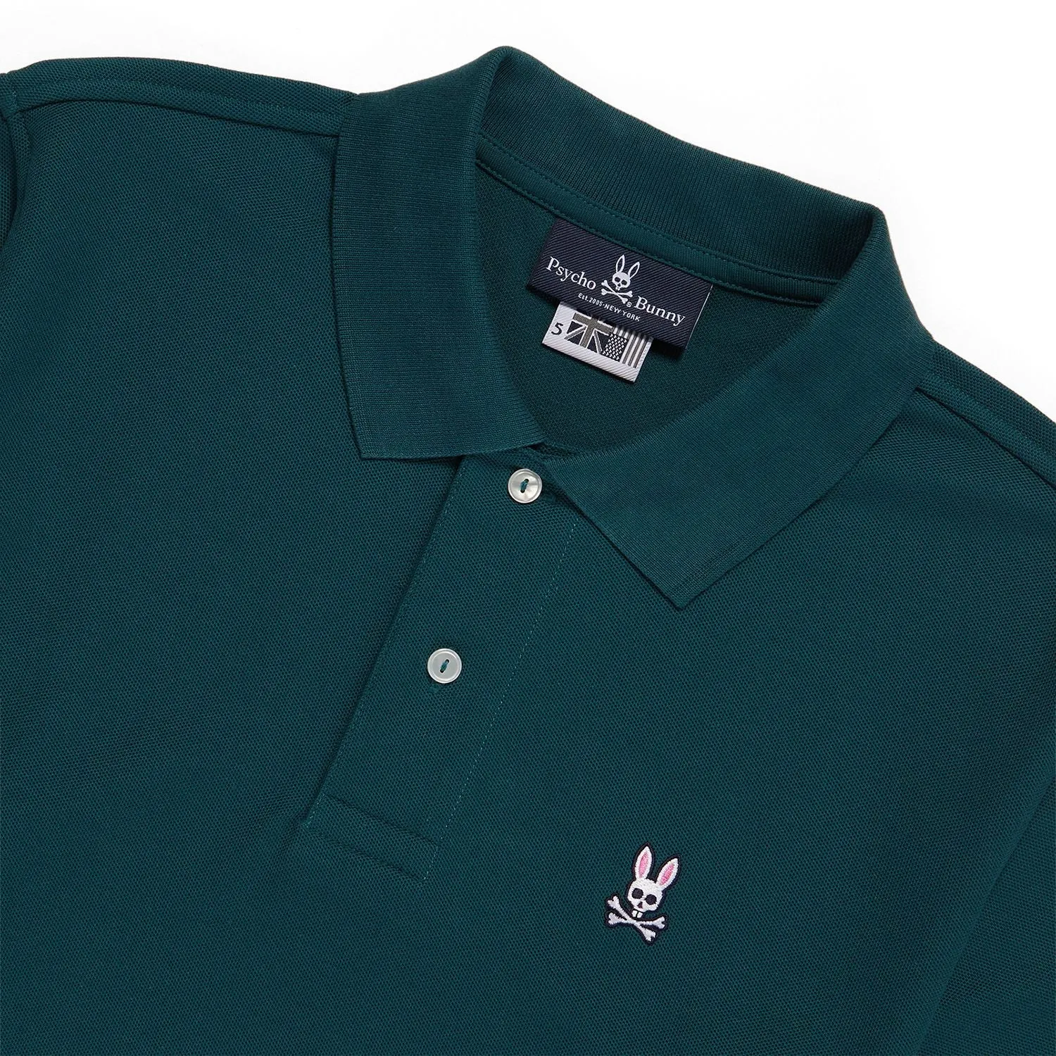 Psycho Bunny Mens Classic Polo - Spruce