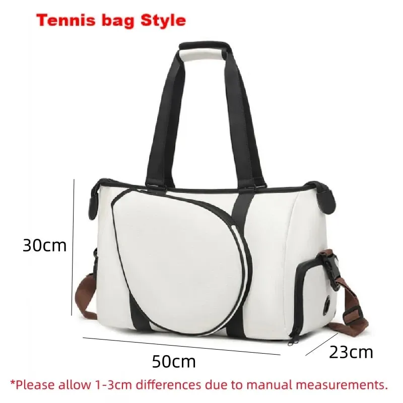 PU Badminton Bag Racquet Waterproof Foldable Tennis Racket Handbag