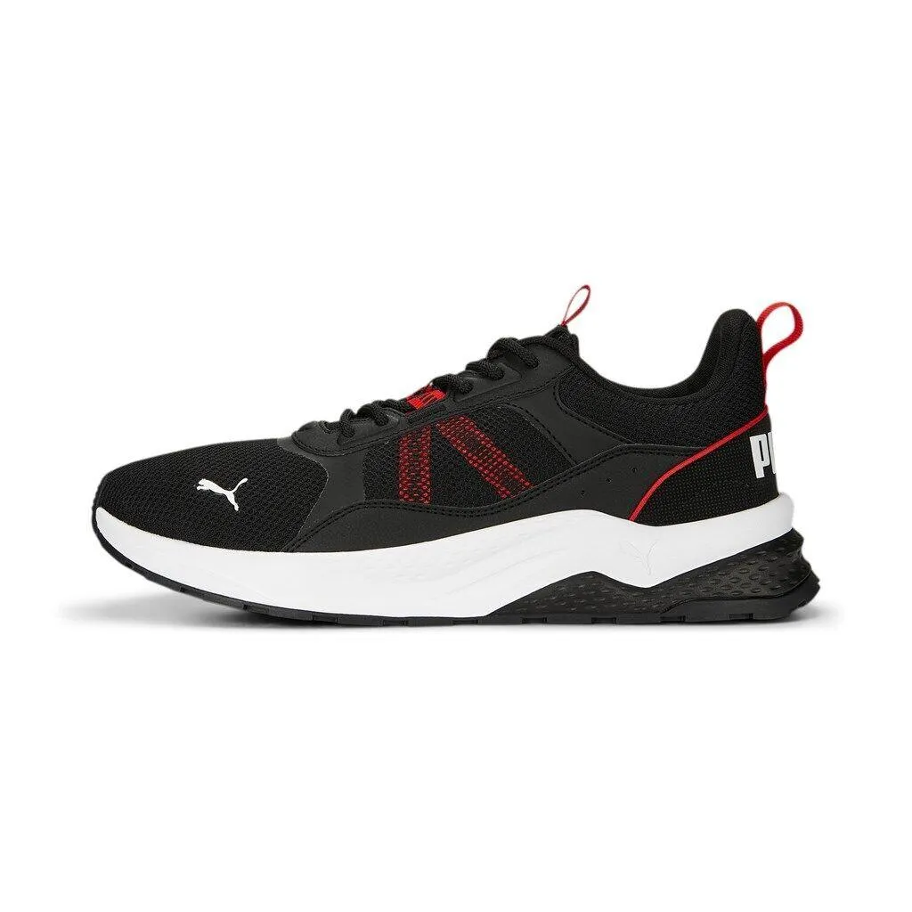 PUMA Anzarun 2.0 Running Shoe - Black/Red/White - Sneaker - Mens