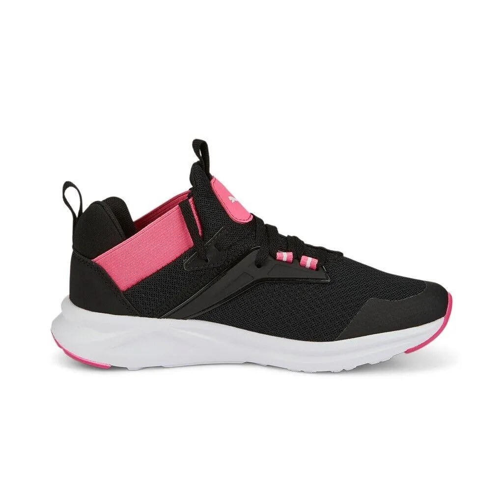 PUMA Enzo 2 Refresh Junior Shoe - Black Pink - Youth - Kids