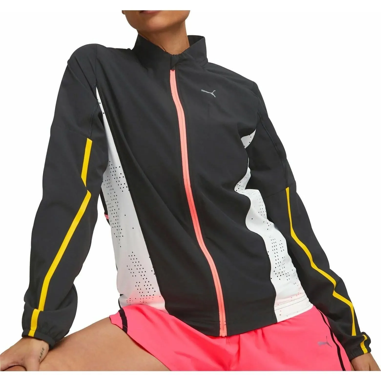 Puma Ultraweave S Woven Womens Running Jacket - Black