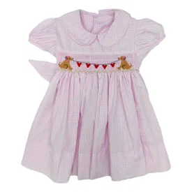 Puppies and Heart Banner Dress