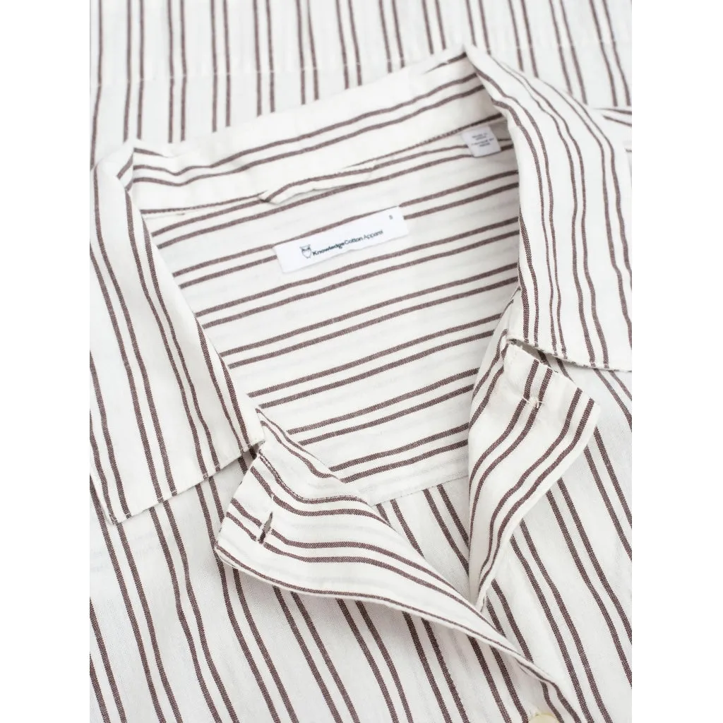 Pyjama set - GOTS/Vegan - Stripe - brown