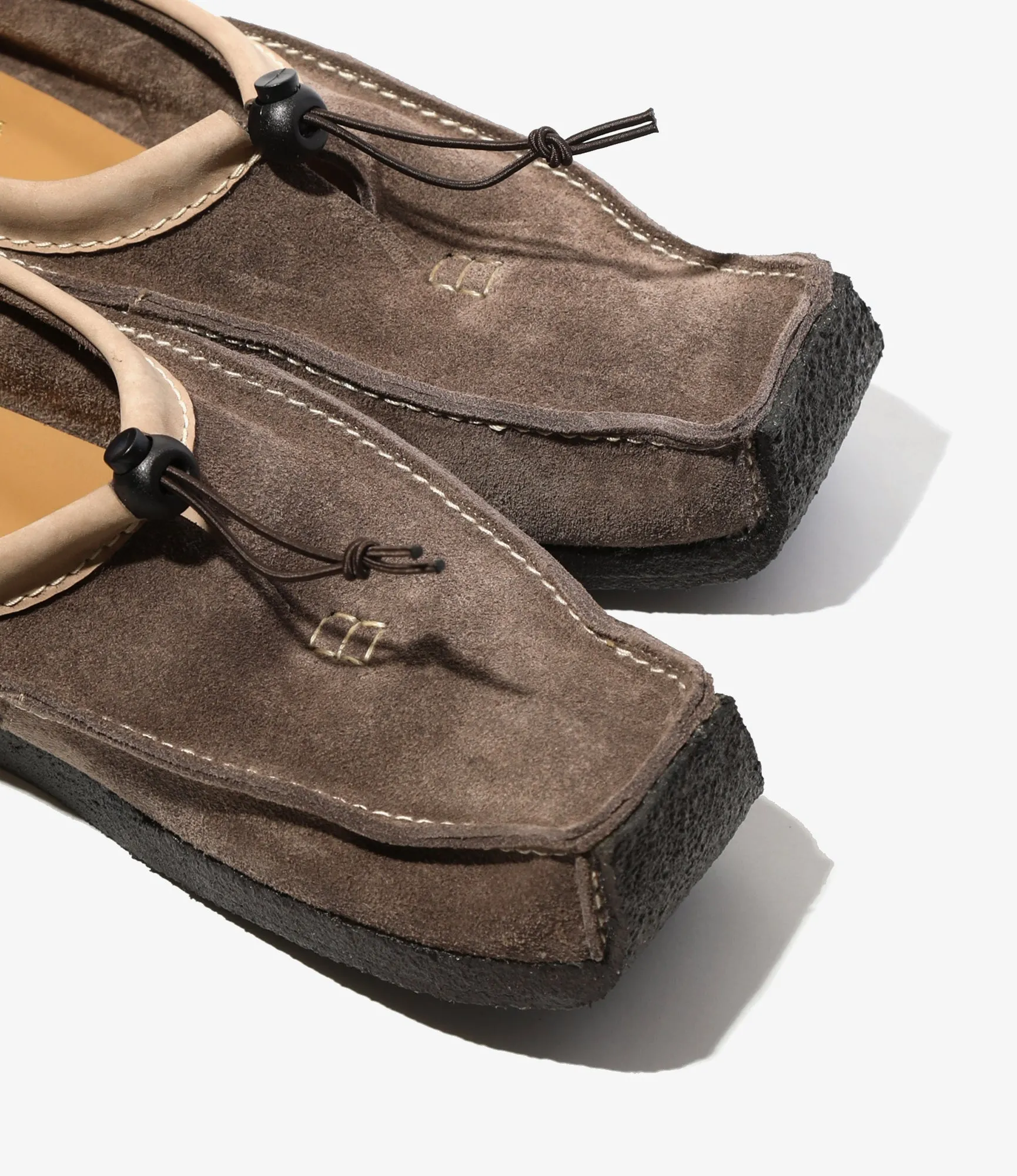 QR Low Moccasin – Oakwood Suede