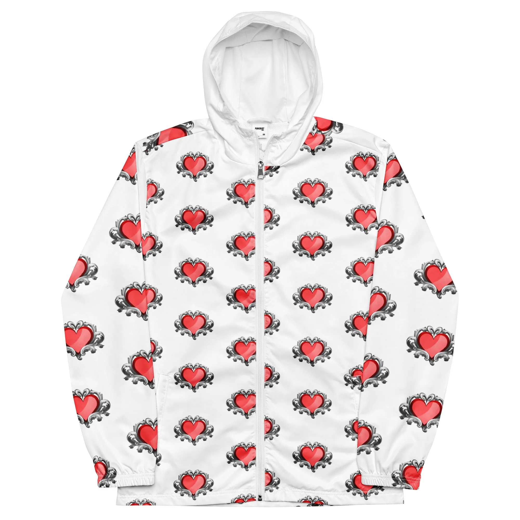 Queen Hearts - Men’s windbreaker