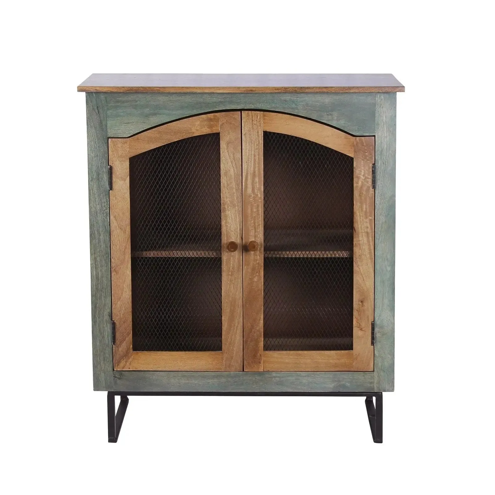 Quentin Solid Wood Cabinet and Mirror