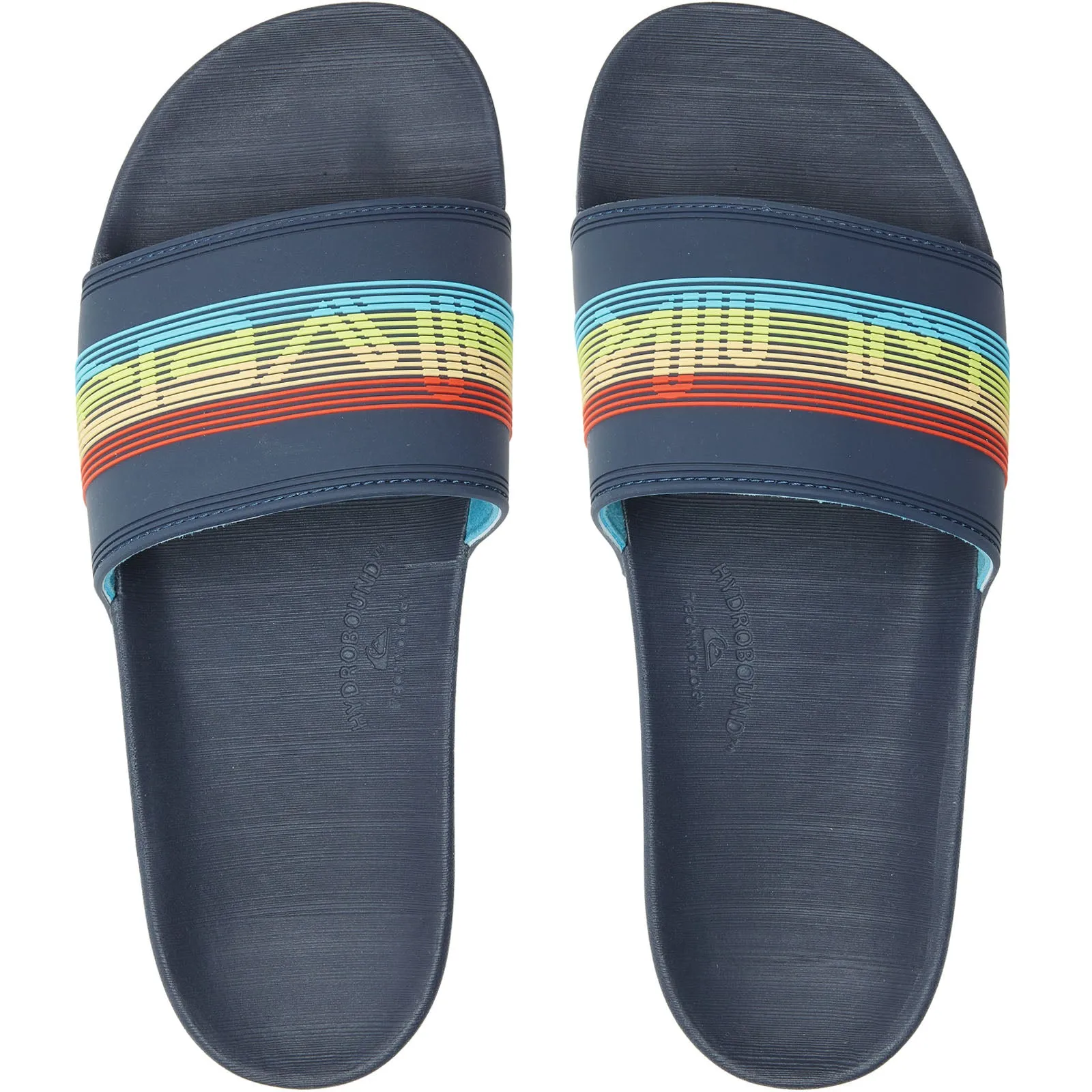 Quiksilver Mens Rivi Wordmark Sandals Flip Flops Sliders