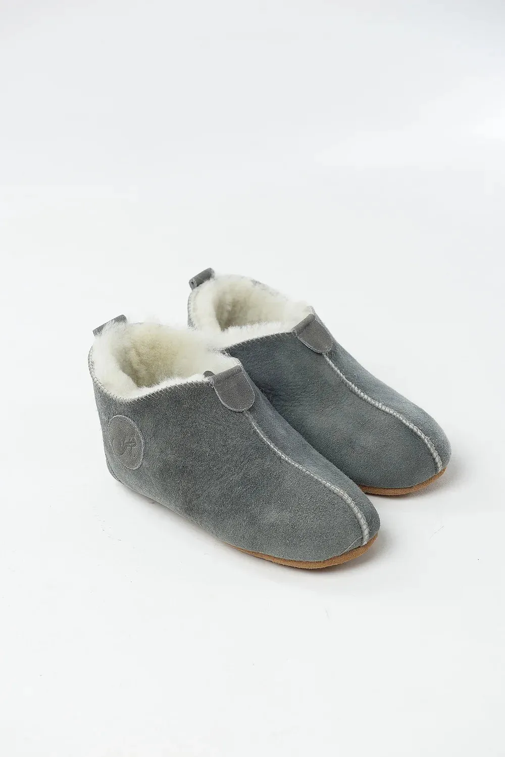 "Eurochuni" Home Slippers in Grey color