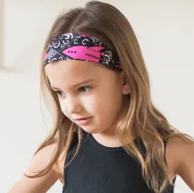 "Fleur-de-Liftoff" Rockets Headband - Child