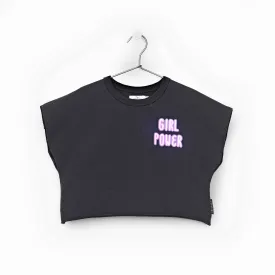 "GIRL POWER" FLEECE TOP